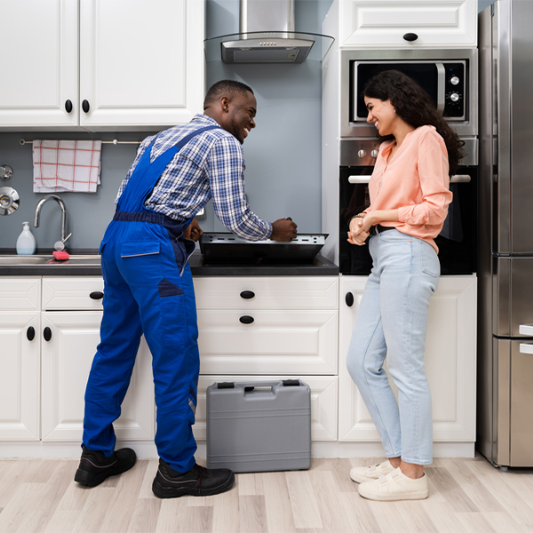 what kind of warranty do you offer on your cooktop repair services in Elsmere